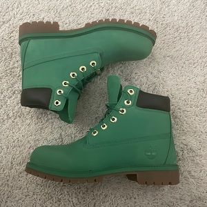 ***LIMITED EDITION ***  Timberland Emerald Green 6" Boot (NEW)| Size: US 5
